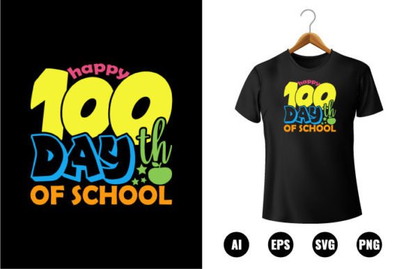 Happy 100th Days of School T-shirt