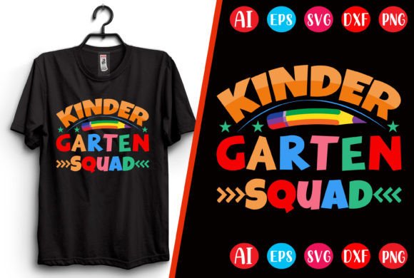 Kindergarten Squad T-shirt Design